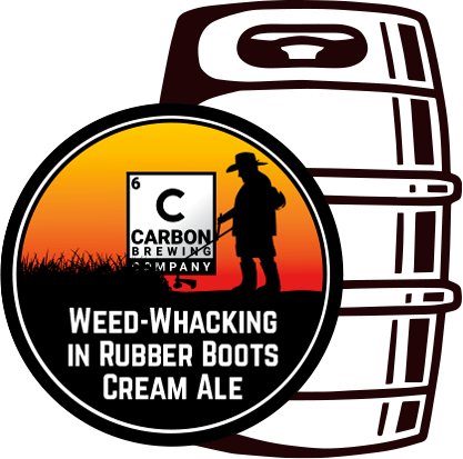 Weed-wacking in rubber boots Cream Ale